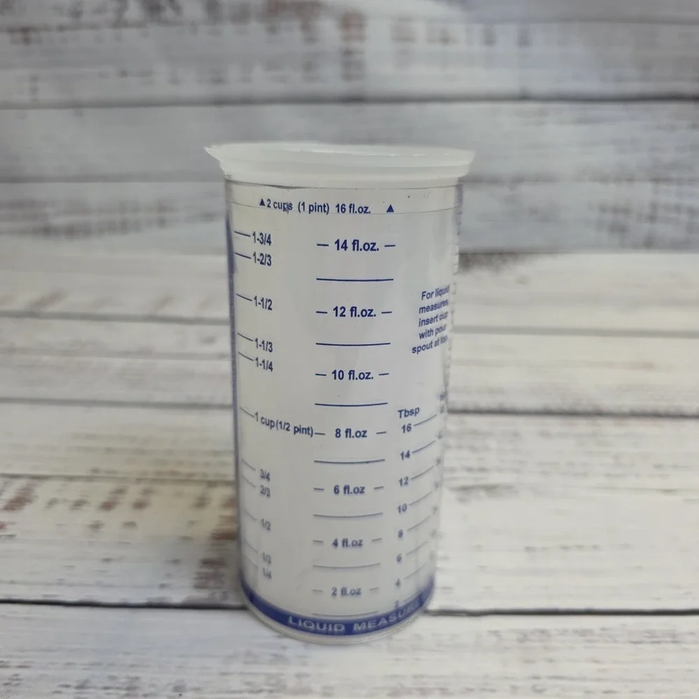 Pampered Chef Measure All Measuring Cup Reversable‎ Wet Dry Liquid Solid USA